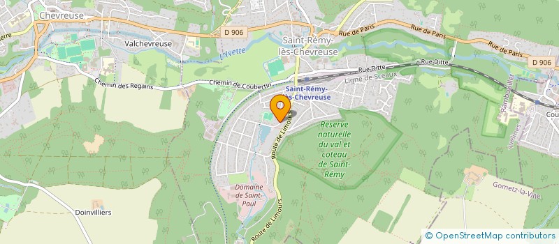 localisation de l'entreprise CAD CAM INDUSTRY à SAINT-REMY-LES-CHEVREUSE