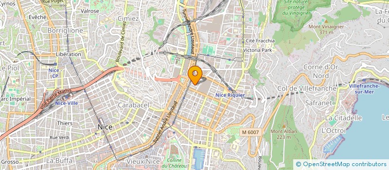 localisation de l'entreprise CAD COMPANY à NICE