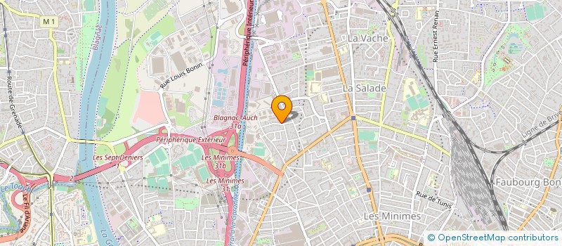 localisation de l'entreprise CAD-D à TOULOUSE