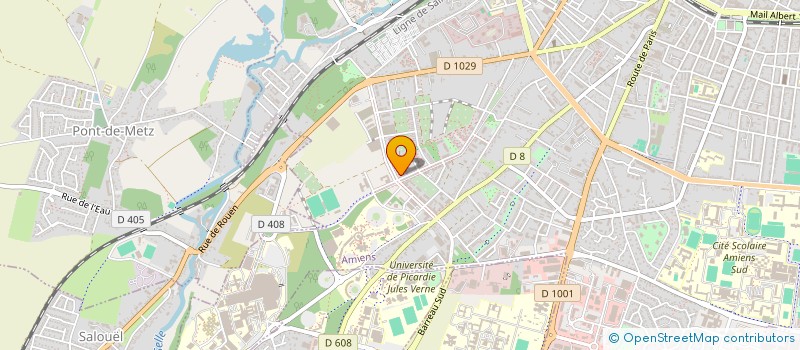 localisation de l'entreprise CAD DISTRI à AMIENS