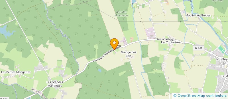 localisation de l'entreprise CAD'ENS  MEILLONNAS