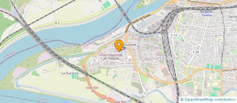 localisation de l'entreprise CAD ET THERM à AVIGNON