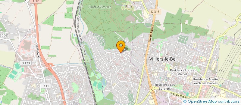 localisation de l'entreprise CAD FACTORY à SARCELLES