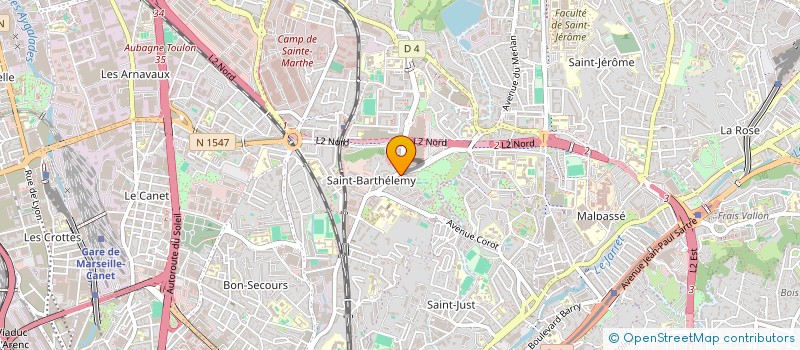 localisation de l'entreprise CAD O MRM à MARSEILLE
