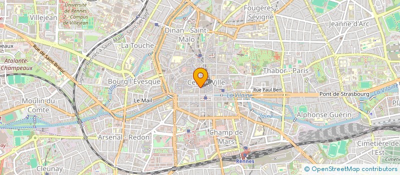 localisation de l'entreprise CAD PRODUCTS à RENNES