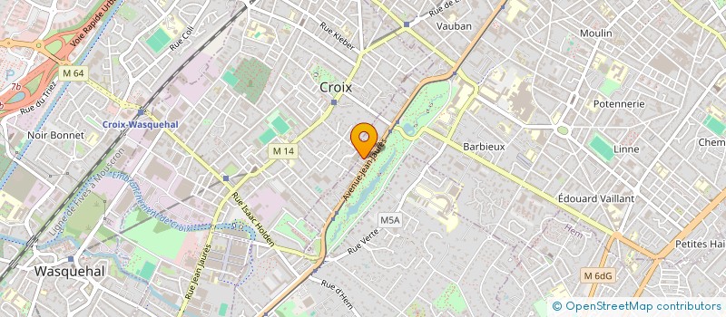 localisation de l'entreprise CAD-REC SARL à ROUBAIX