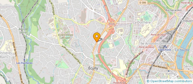 localisation de l'entreprise CAD'STORES à ECULLY