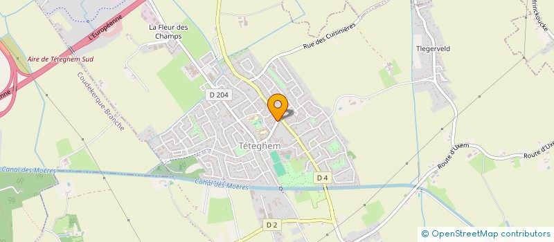 localisation de l'entreprise CAD TECHNOLOGIES à TETEGHEM-COUDEKERQUE-VILLAGE