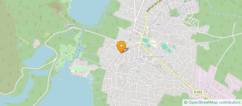 localisation de l'entreprise CAD2IMMO  BISCARROSSE