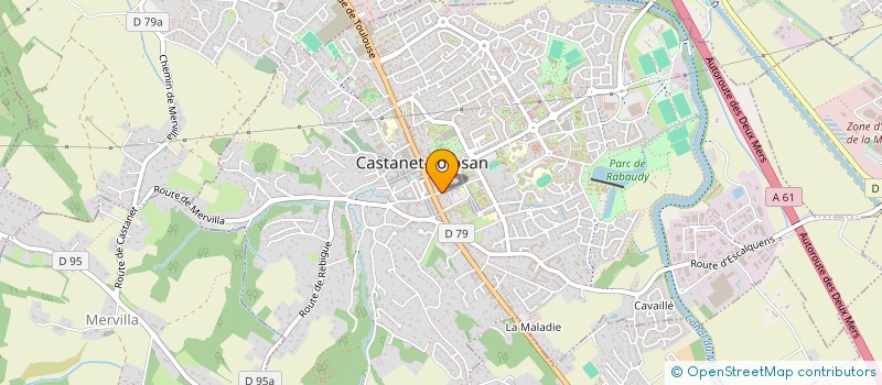 localisation de l'entreprise CADALGIASI à CASTANET-TOLOSAN