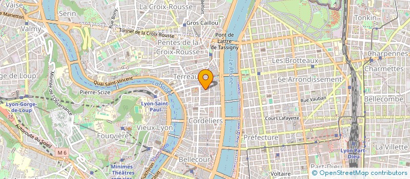 localisation de l'entreprise CADANSE FITNESS ET DANSE à LYON
