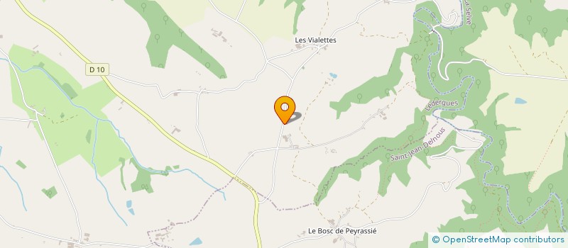 localisation de l'entreprise CADARS JEAN MARIE ET BERNADETTE  DURENQUE