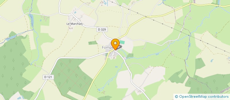 localisation de l'entreprise CADATEIX  FOMPERRON