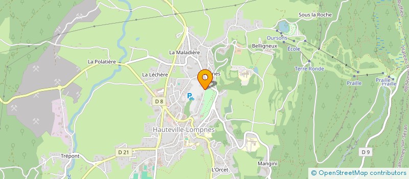 localisation de l'entreprise CADAULAN  PLATEAU D'HAUTEVILLE