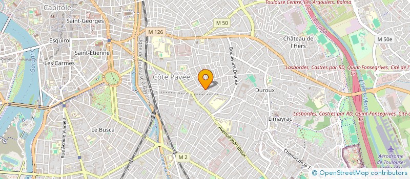 localisation de l'entreprise CADAVRE EXQUIS à TOULOUSE