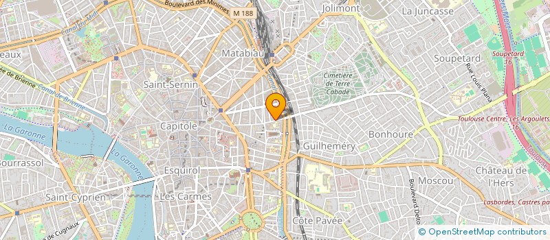 localisation de l'entreprise CADDALI à TOULOUSE