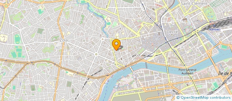 localisation de l'entreprise CADDAM à NANTES