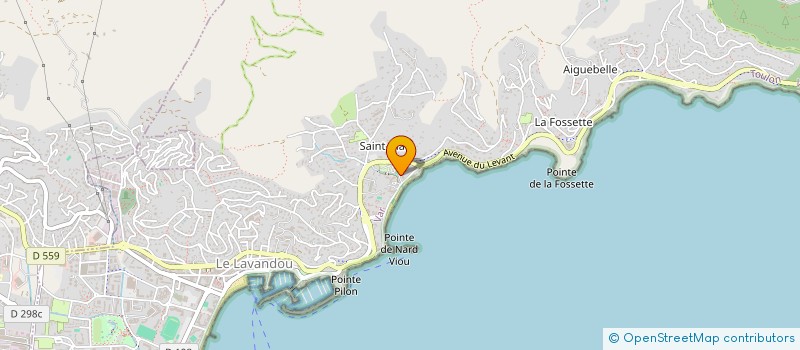 localisation de l'entreprise CADDY à LE LAVANDOU