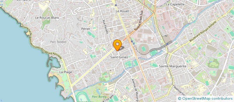 localisation de l'entreprise CADE à MARSEILLE
