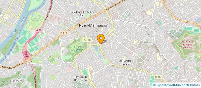 localisation de l'entreprise CADE HOLDING à RUEIL-MALMAISON