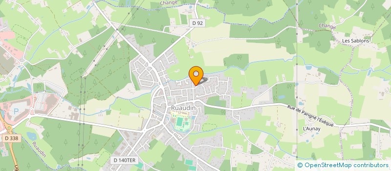 localisation de l'entreprise CADEAU IMMO à ARNAGE