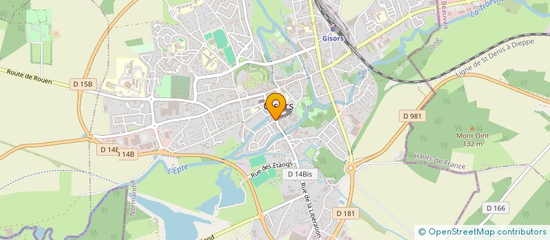 localisation de l'entreprise CADEAUX DU VEXIN  GISORS