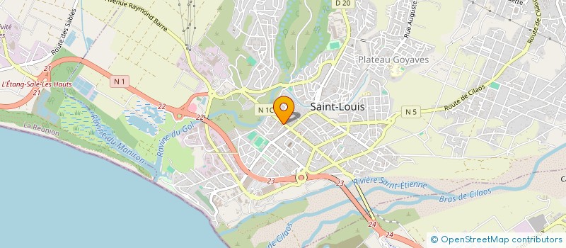 localisation de l'entreprise CADEAUX KIDS à SAINT-LOUIS