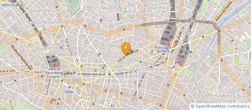 localisation de l'entreprise CADEAUX LUX à PARIS