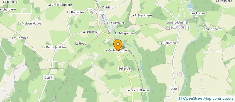 localisation de l'entreprise CADECO 72  TUFFE VAL DE LA CHERONNE