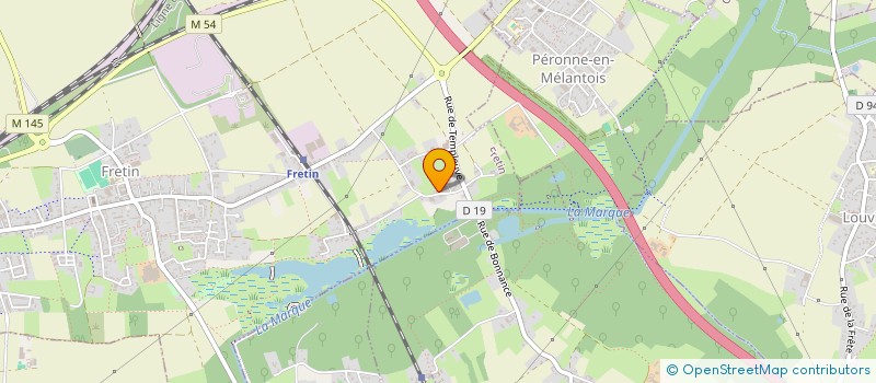 localisation de l'entreprise CADECOIFF |  FRETIN