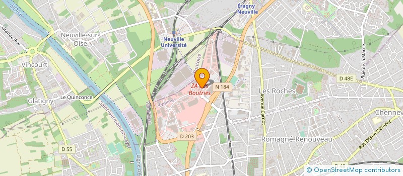 localisation de l'entreprise CADECOR SARL à CONFLANS-SAINTE-HONORINE