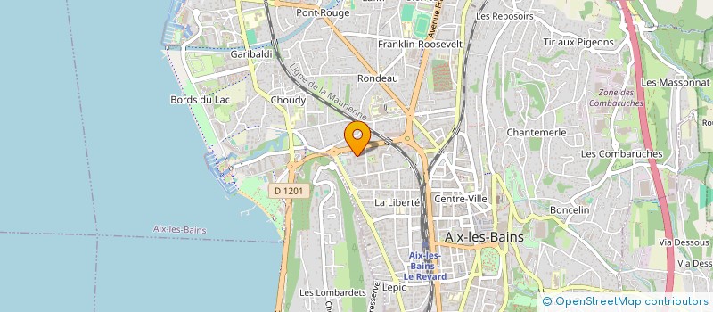 localisation de l'entreprise CADEG CENTRALE ACHAT BOUTIQ DEGRIFF GOLD à AIX-LES-BAINS