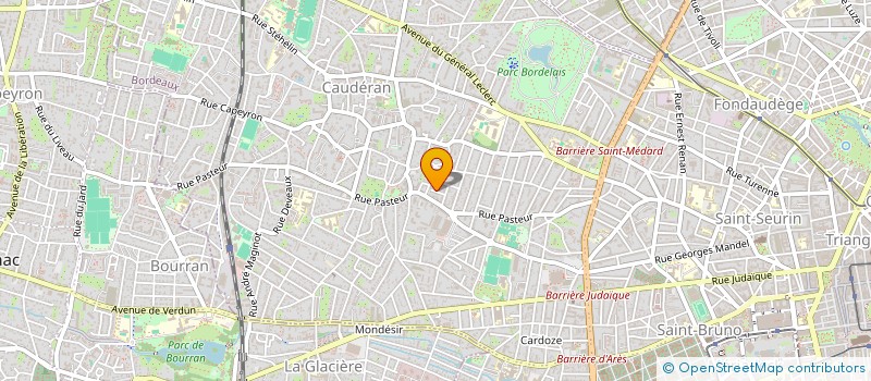 localisation de l'entreprise CADEI CONSEILS  MERIGNAC