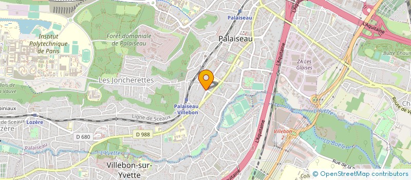 localisation de l'entreprise CADEIL VEGA ASSURANCES à PALAISEAU
