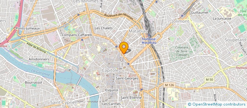 localisation de l'entreprise CADEL  TOULOUSE