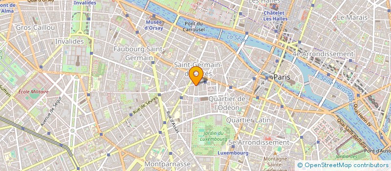 localisation de l'entreprise CADELE  PARIS