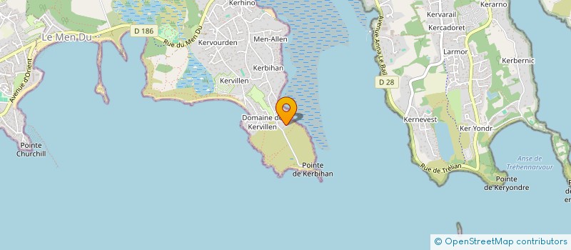 localisation de l'entreprise CADEM  LA TRINITE-SUR-MER