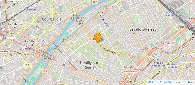 localisation de l'entreprise CADEMAV à NEUILLY-SUR-SEINE