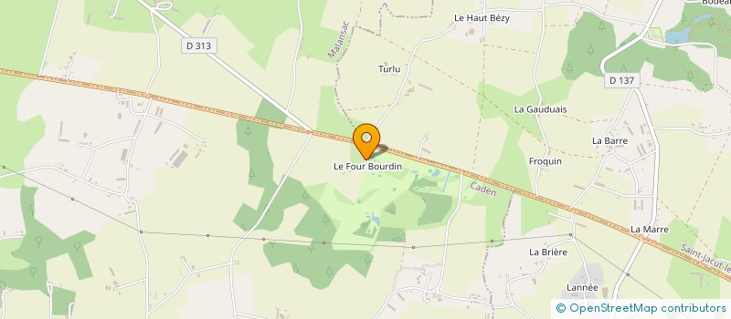 localisation de l'entreprise CADEN GOLF CLUB  CADEN