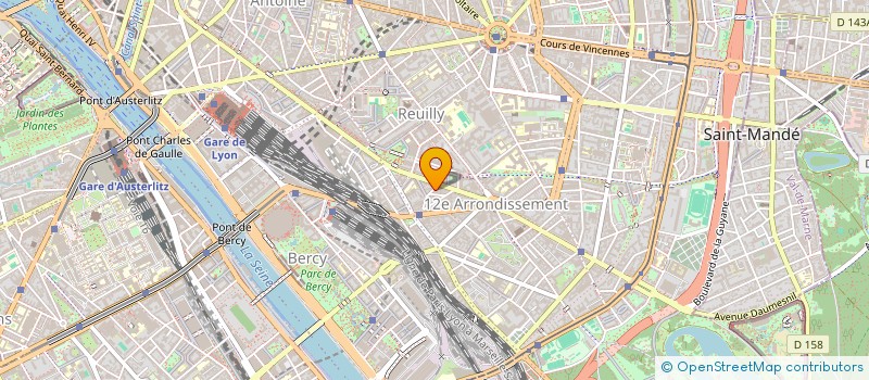 localisation de l'entreprise CADENCE à PARIS
