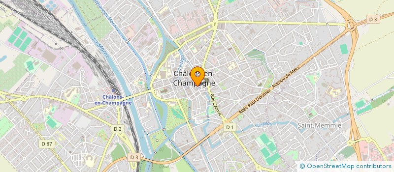 localisation de l'entreprise CADENCE  CHALONS-EN-CHAMPAGNE