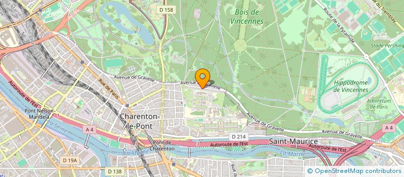 localisation de l'entreprise CADENCE à SAINT-MAURICE