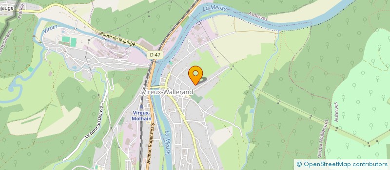 localisation de l'entreprise CADENCE  VIREUX-WALLERAND