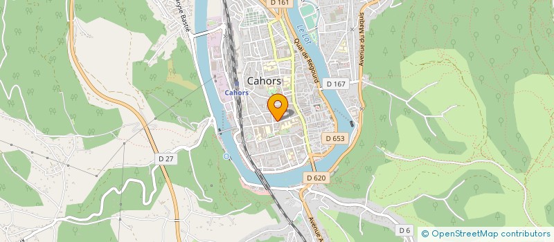 localisation de l'entreprise CADENCE 9  CAHORS