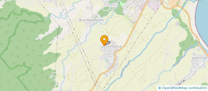 localisation de l'entreprise CADENCE DE L'EST à SAINT-BENOIT