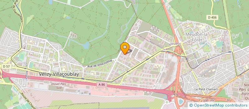 localisation de l'entreprise CADENCE DESIGN SYSTEMS à VELIZY-VILLACOUBLAY