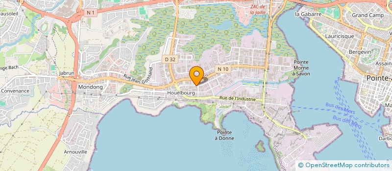 localisation de l'entreprise CADENCE GYM  BAIE-MAHAULT