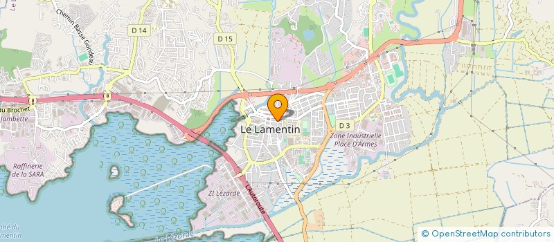 localisation de l'entreprise CADENCE SARL  LE LAMENTIN