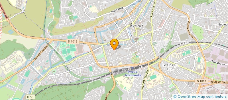 localisation de l'entreprise CADENCES D'ITON  EVREUX