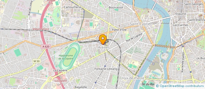 localisation de l'entreprise CADENCES DES PEUPLES à TOULOUSE